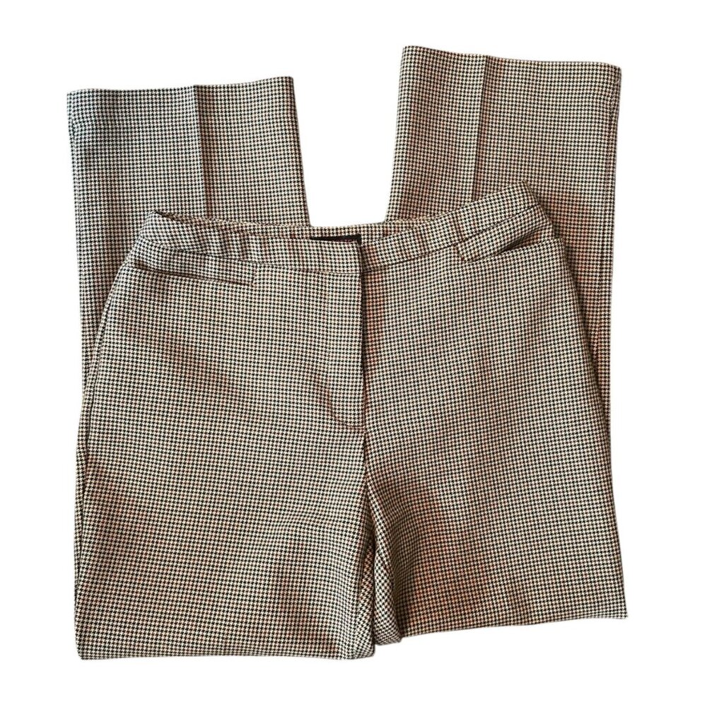 Vintage New York & Company Dark Academia Preppy Brown Trousers 2